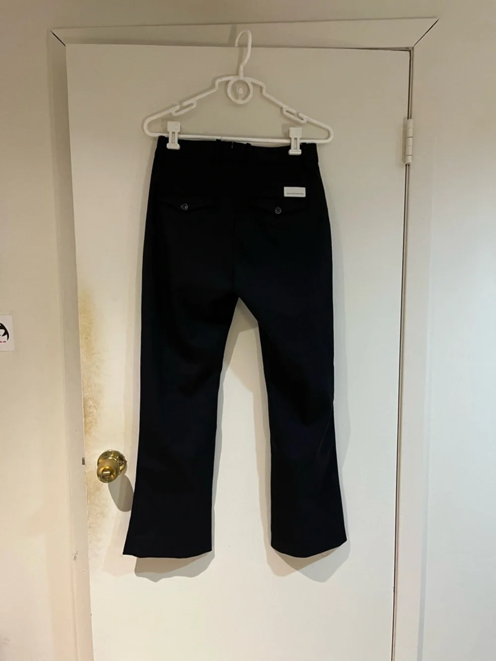 Nine In The Morning Wool Wide Leg Trousers. - Picture 8 of 10
